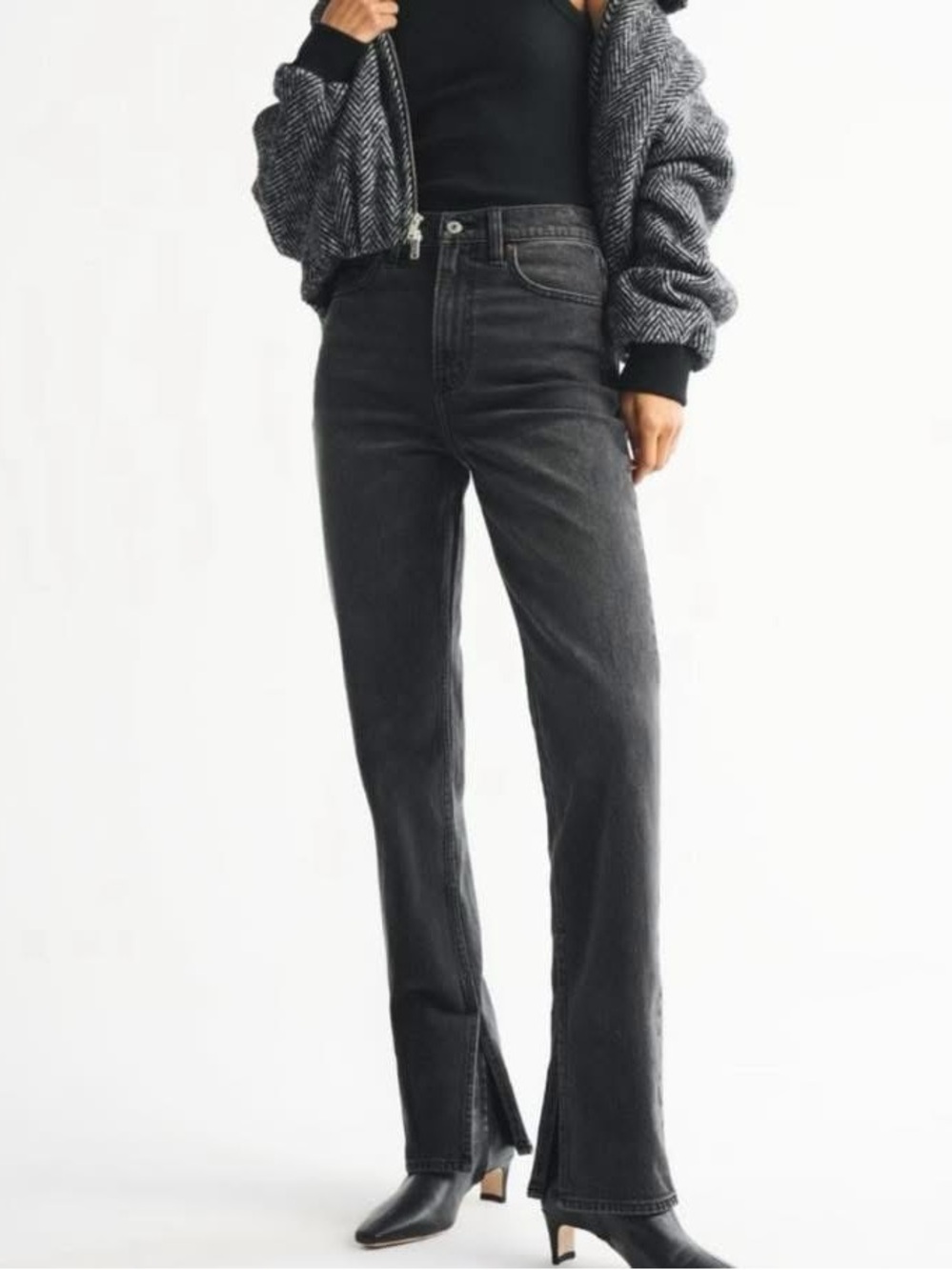 Abercrombie & Fitch 90s Straight High Rise Jeans